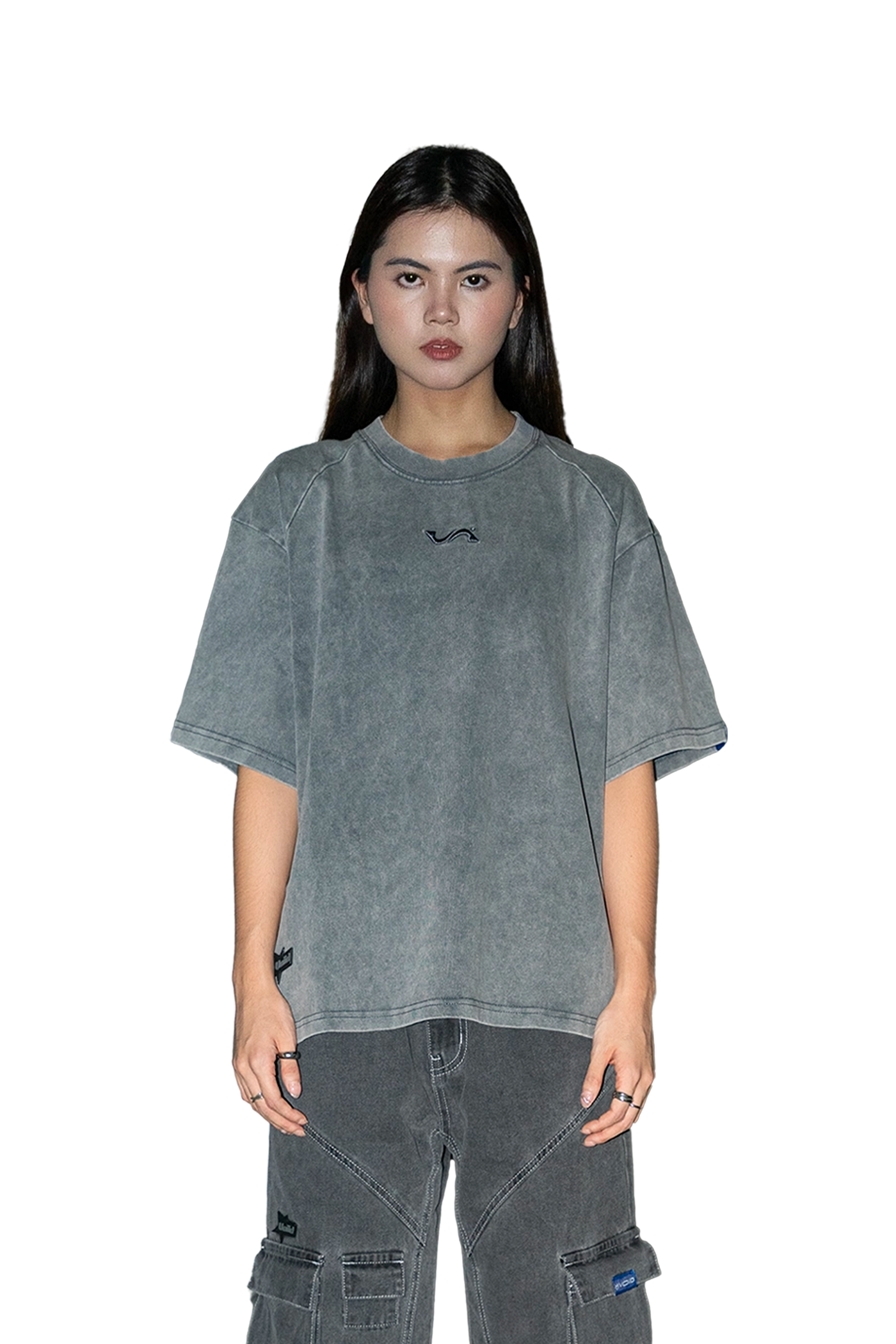 IRREVERSIBLE - Grey Washed Shirt