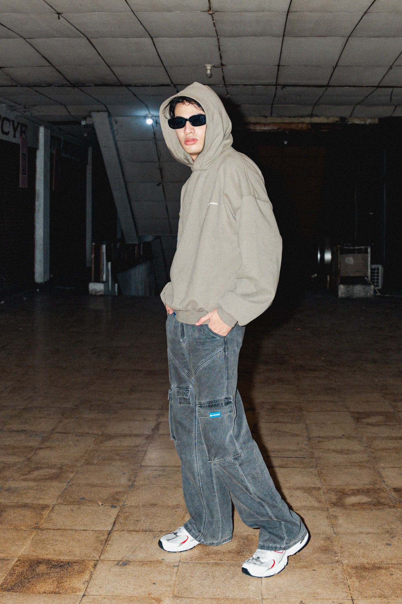 Voiid Basic - Stone hoodie