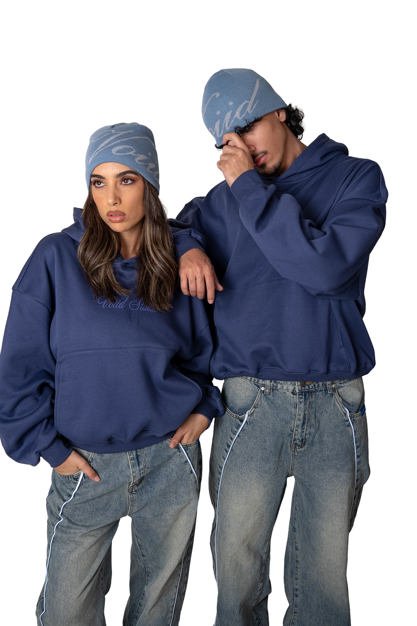 Voiid Studio - Navy hoodie