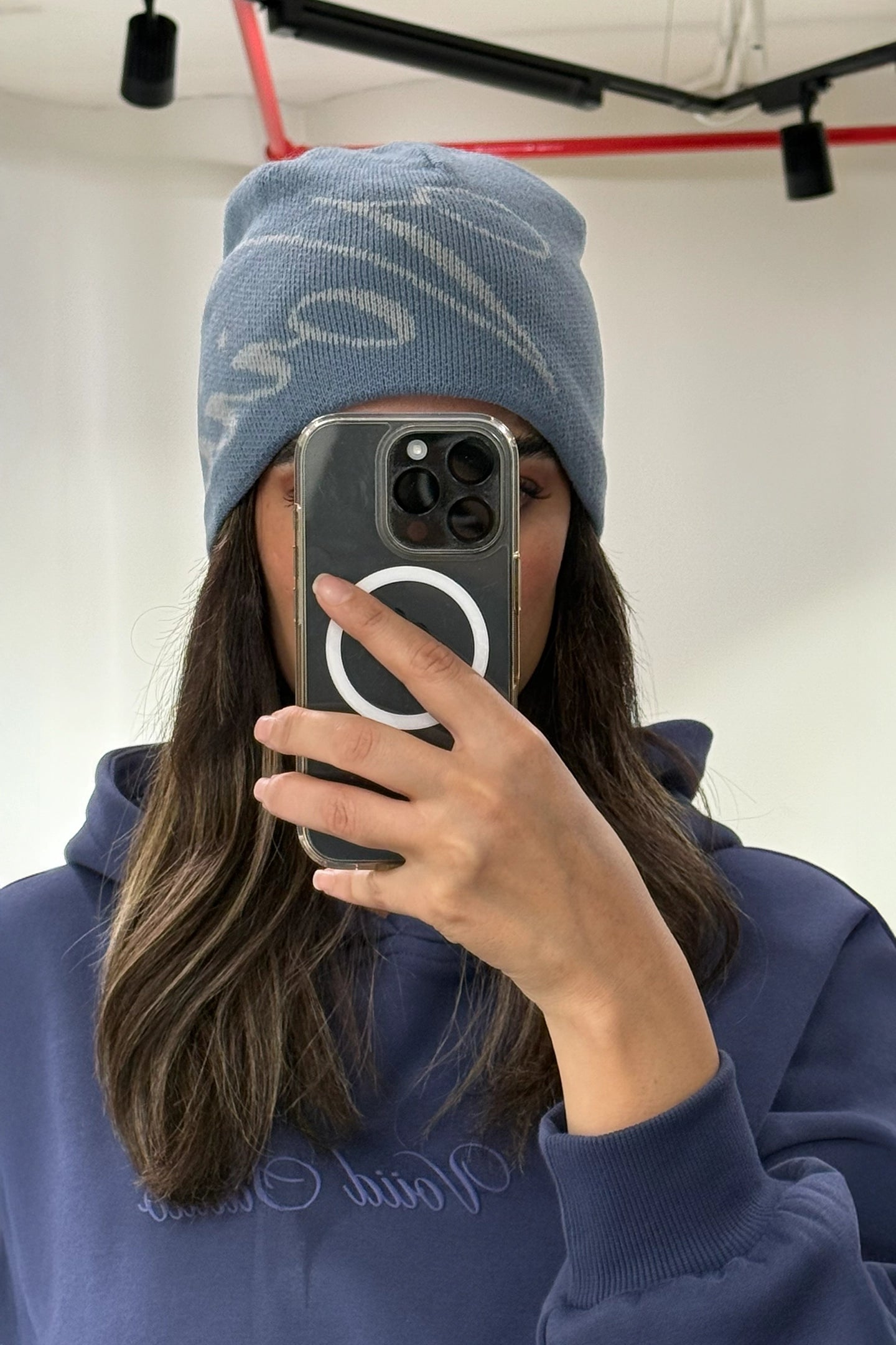 Voiid studio - blue knit beanie