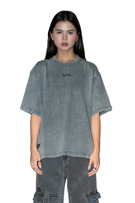 IRREVERSIBLE - Grey Washed Shirt