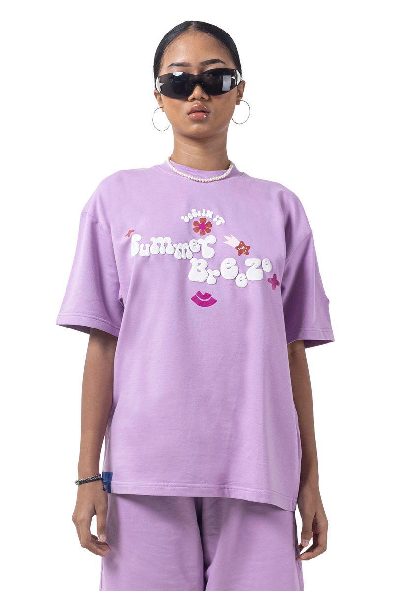 Summer Breeze - Pink T-Shirt oversize
