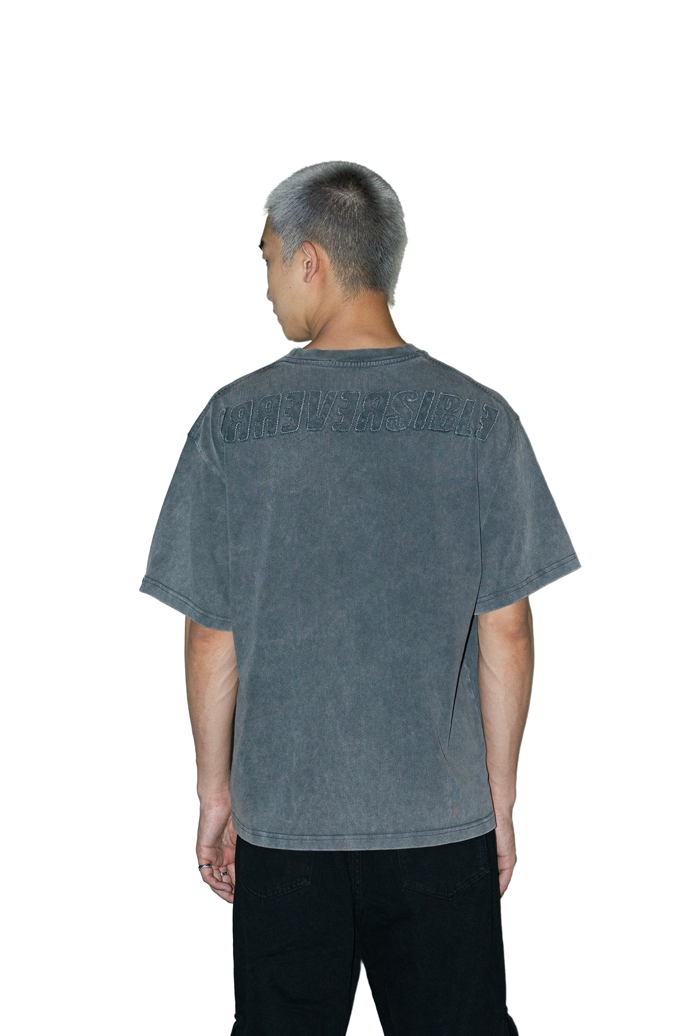 IRREVERSIBLE - Grey Washed Shirt