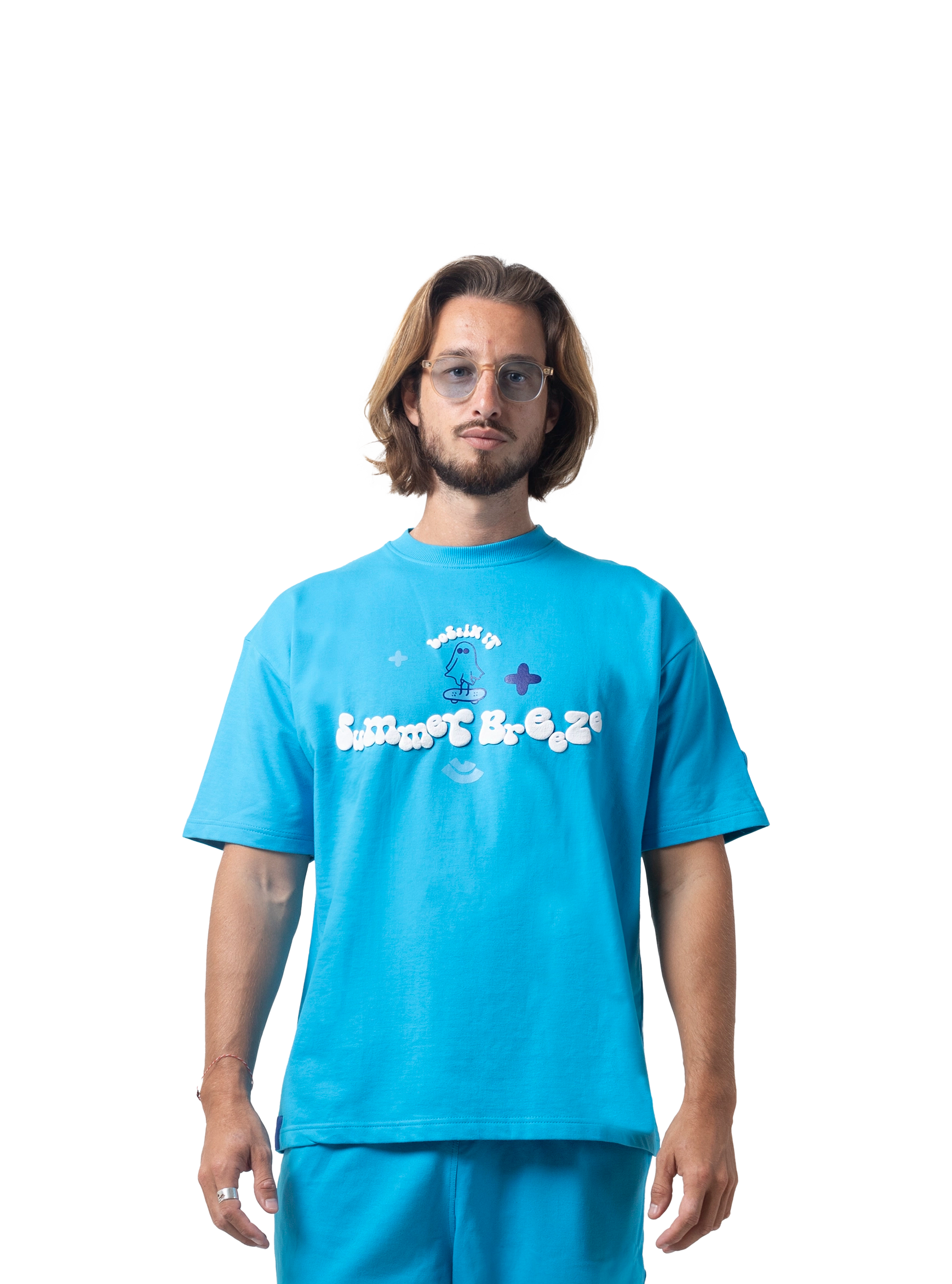 Summer Breeze - Ocean Blue oversize T-Shirt