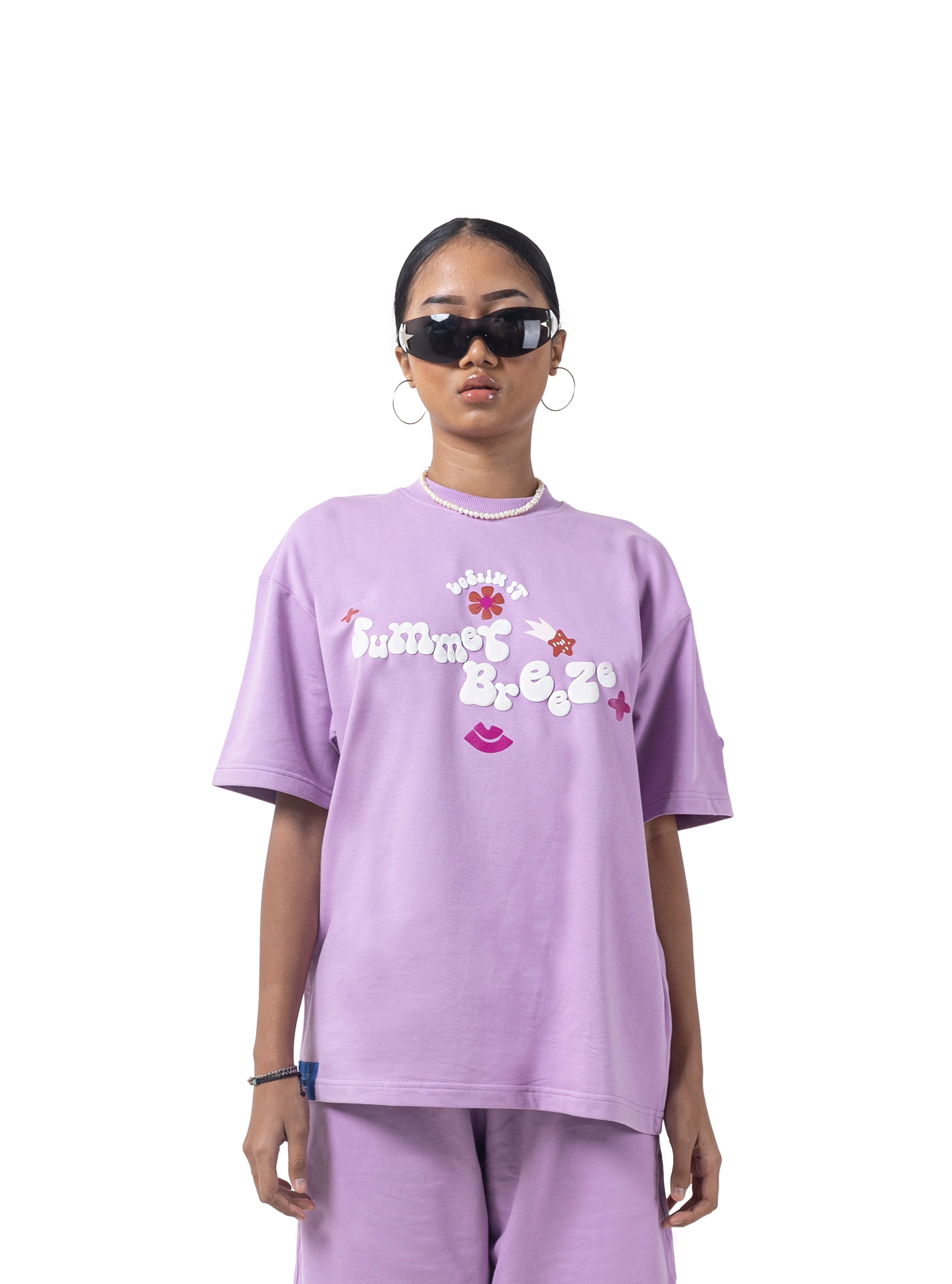 Summer Breeze - Pink T-Shirt oversize