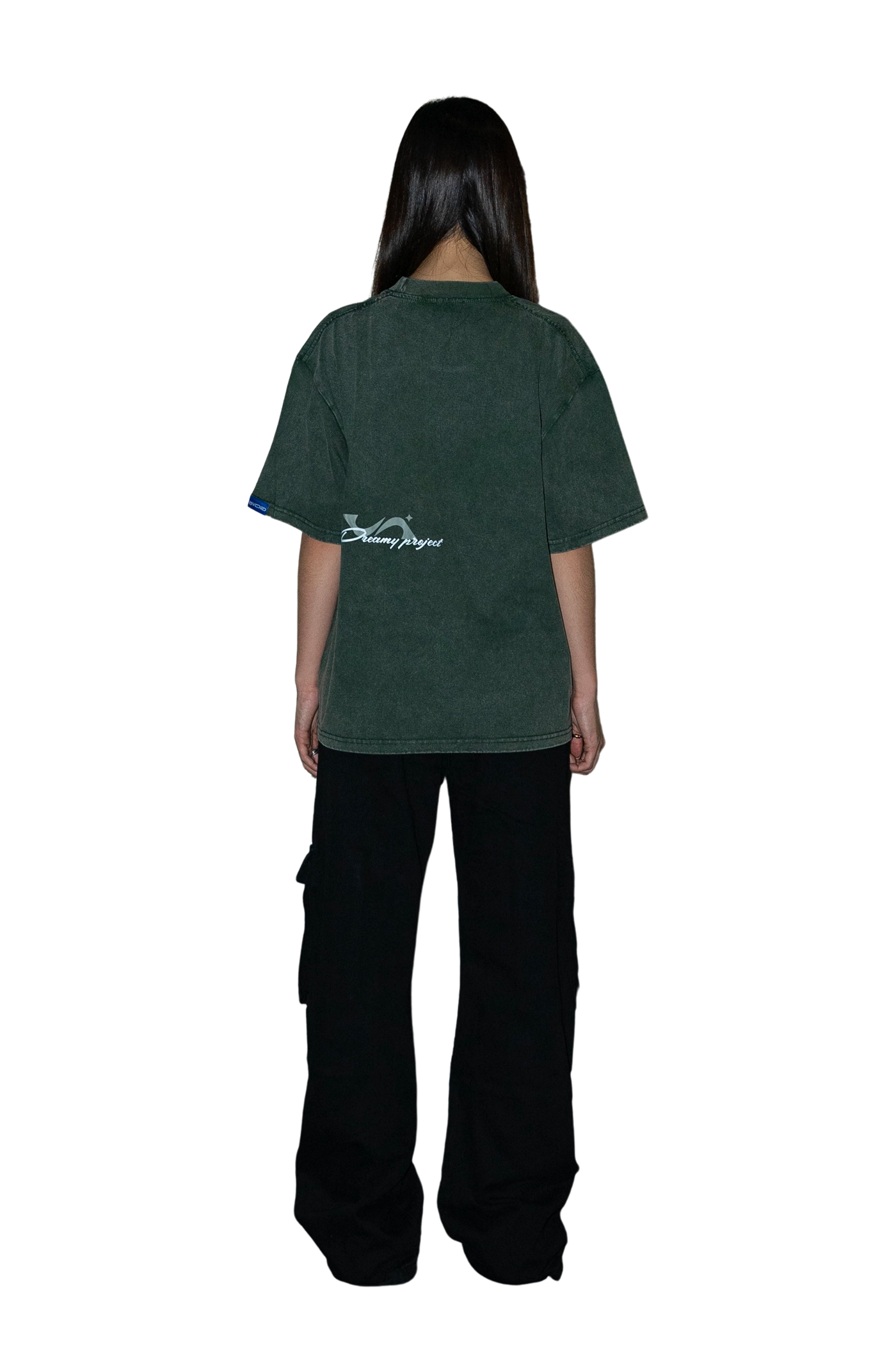 Voiid Dreamy - Green Washed shirt