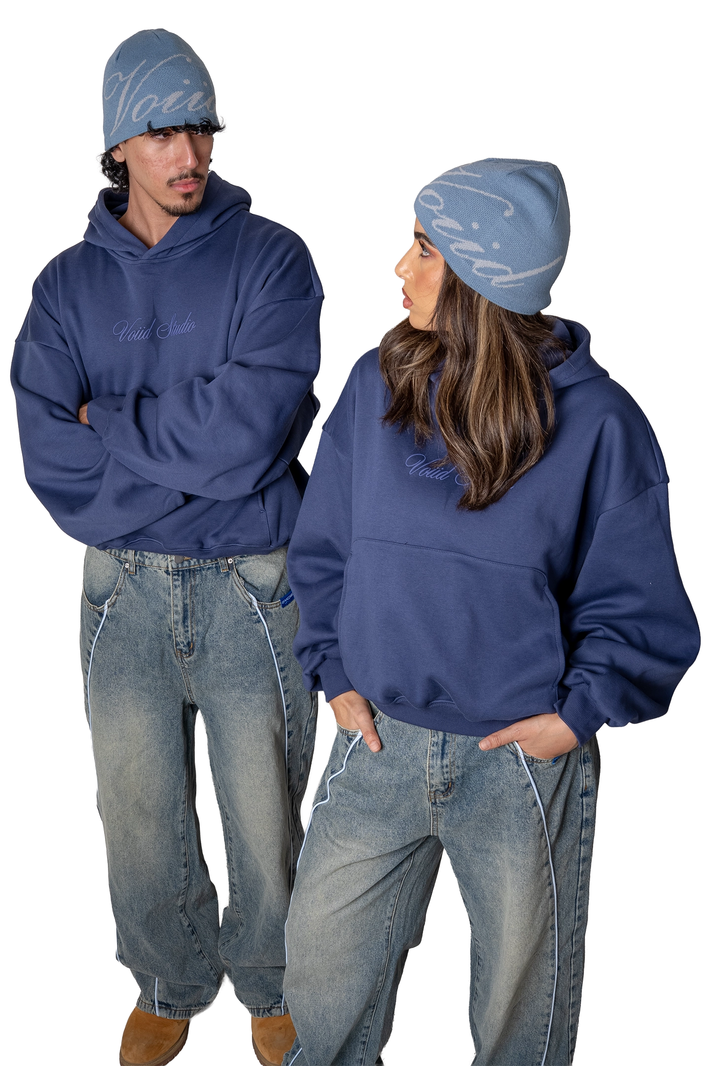 Voiid studio - blue knit beanie