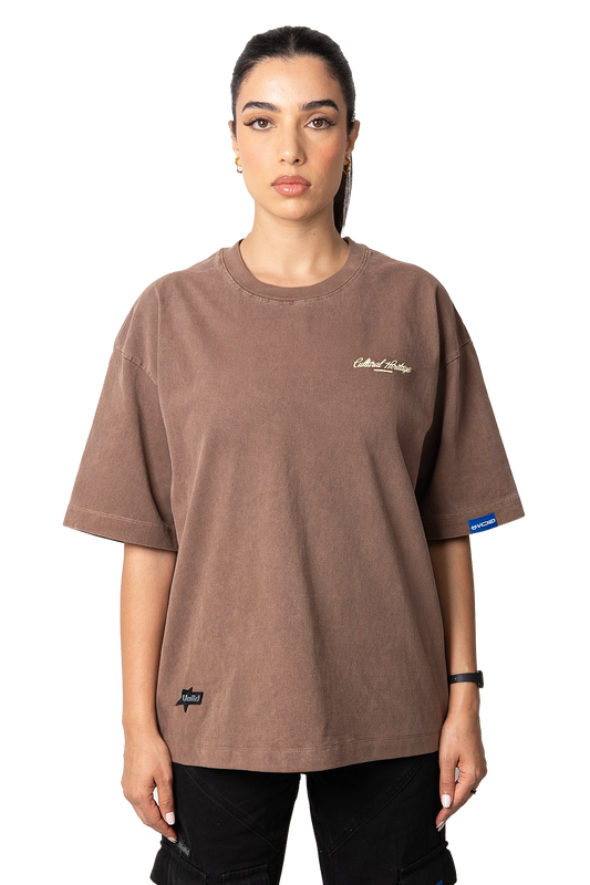 Cultural Heritage - BROWN WASHED SHIRT